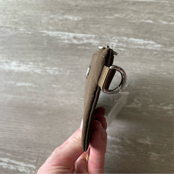 Lululemon Test of Time Card Holder mini wallet in Deep Artifact (dark brown) - Picture 9 of 9